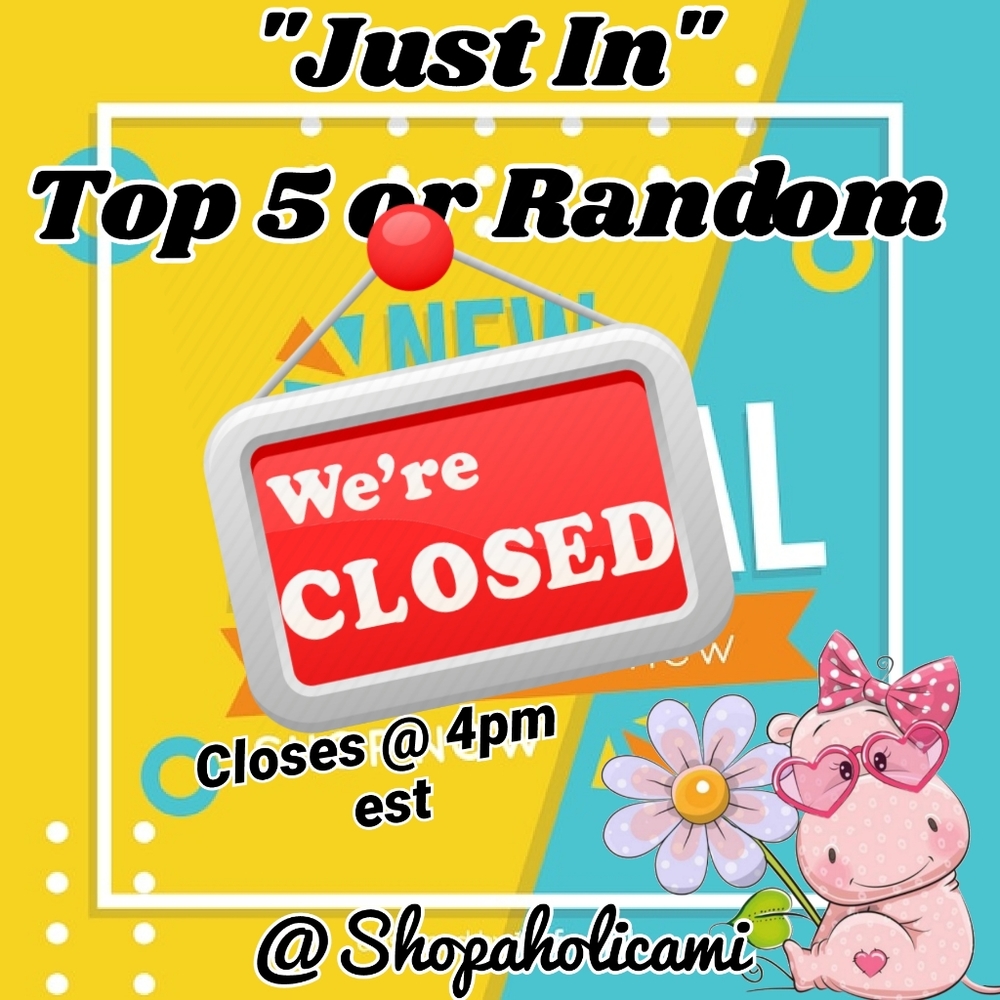 THURS 7/14❗WE'RE CLOSED⏬PLS READ RULES⏬ Thanks! CLOSES @ 4PM EST